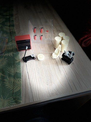 Lotto accessori officina - accessori, scala